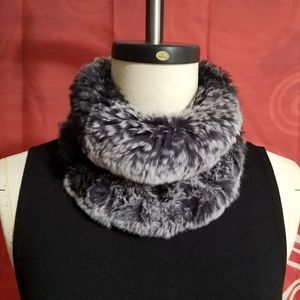 💜 NWT 💜 Tory Burch Rabbit Fur Funnel